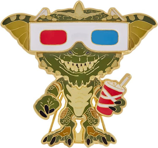 Funko Pop Pin ! Large Enamel Horror Gremlin - (12) Stripe - Figure Tmnt 9Cm