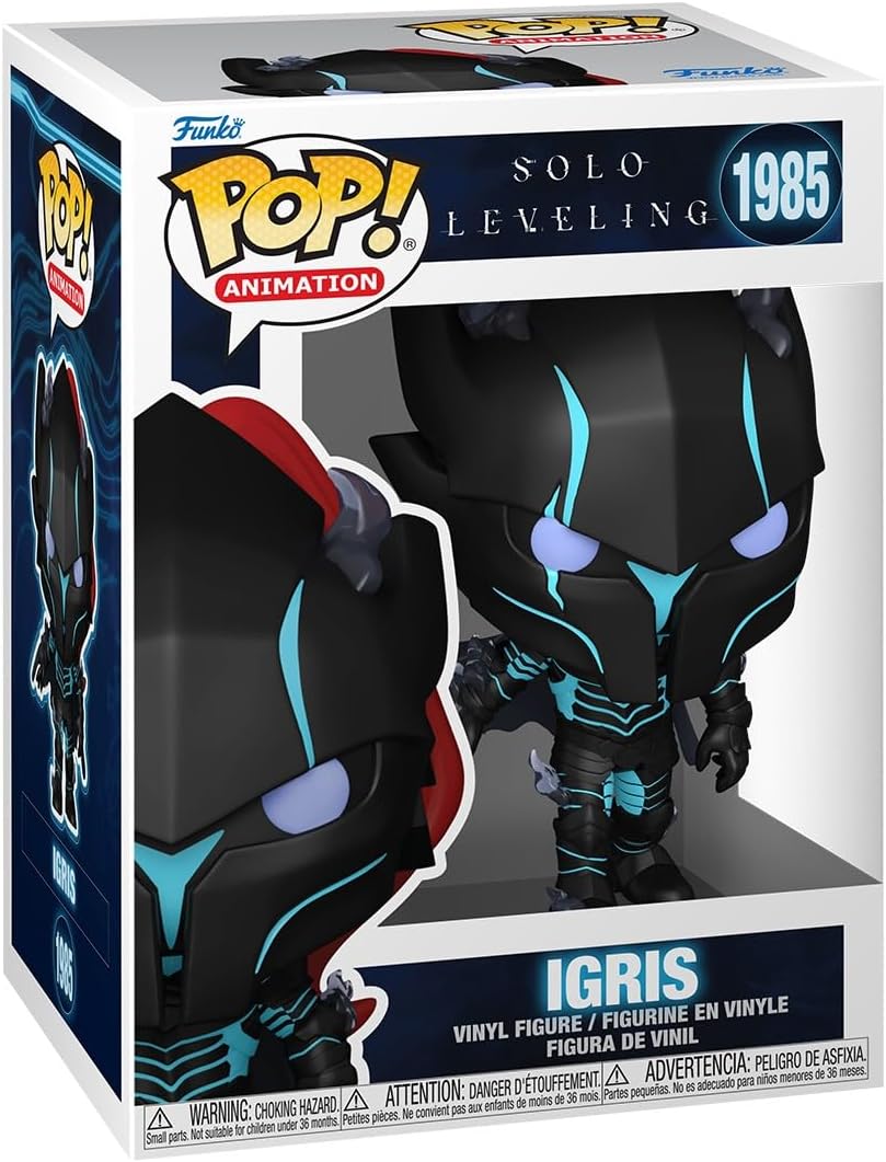 Funko Pop ! Animation - Solo Leveling (1985) Igris Vinyl Figure 9cm