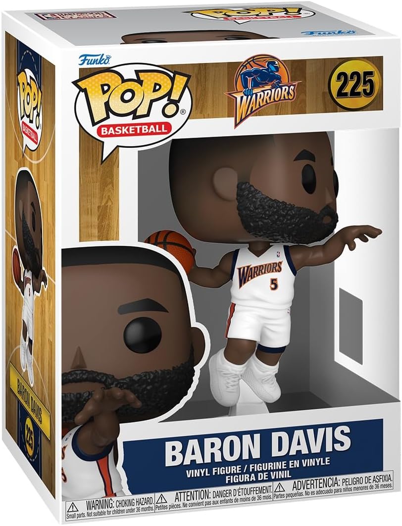 Funko Pop ! Nba Legends - (225) Baron Davis Figure Warriors Vinyl 9cm