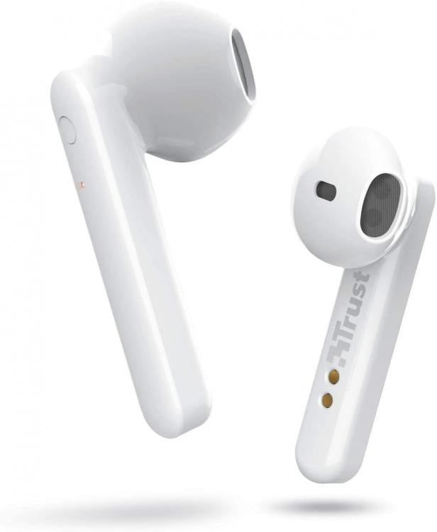 Trust Primo Touch Wireless Auricolari Bluetooth Senza Fili In-Ear Bianco Wifi