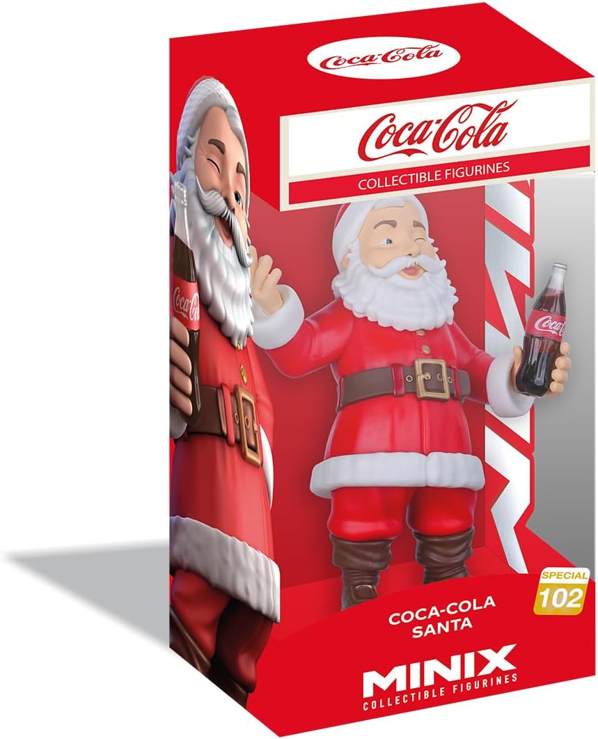 Minix - Coca Cola Santa Babbo Natale - (102) Figure Vinyl Santa Claus 12cm