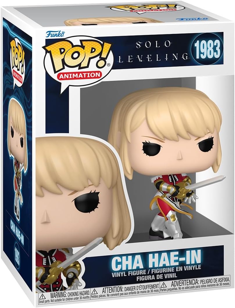 Funko Pop ! Animation - Solo Leveling (1983) Cha Hae-In Vinyl Figure 9cm