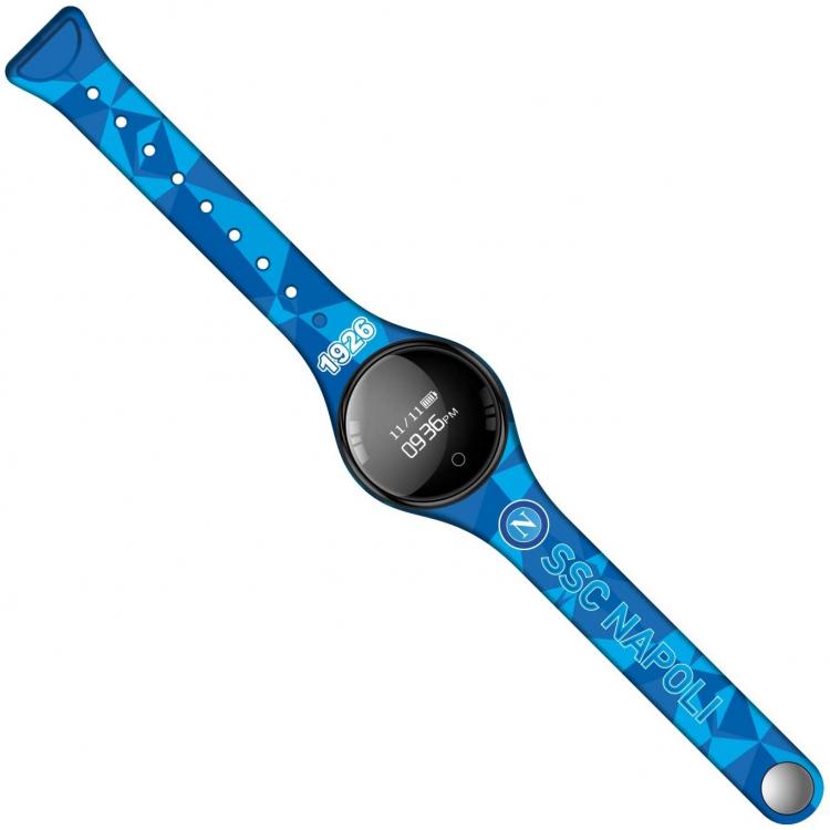 Techmade Smartband Freetime Nap-Pbl Ufficiale Ssc Napoli Orologio Bluetooth