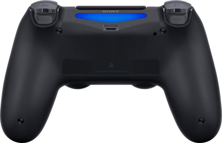 CONTROLLER SONY DUALSHOCK 4 WIRELESS V2 JET BLACK PS4 NERO JOYPAD PLAYSTATION 4