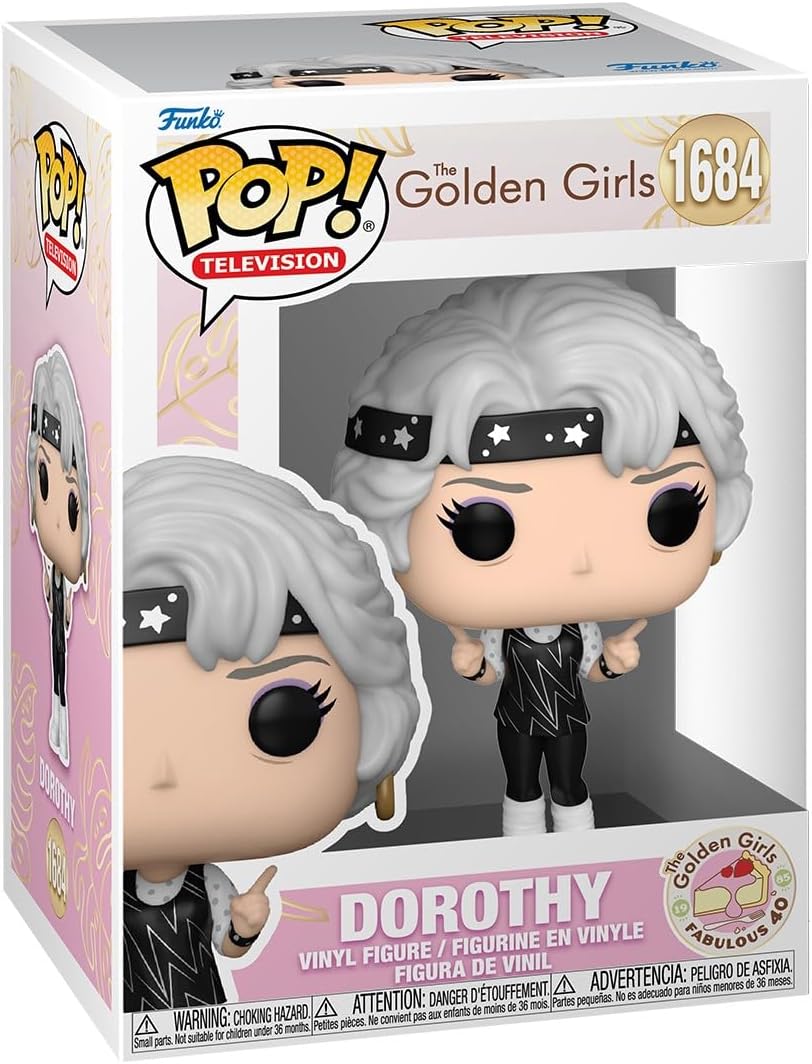 Funko Pop ! Television - The Golden Girls (1684) Dorothy Vinyl Figure 9Cm