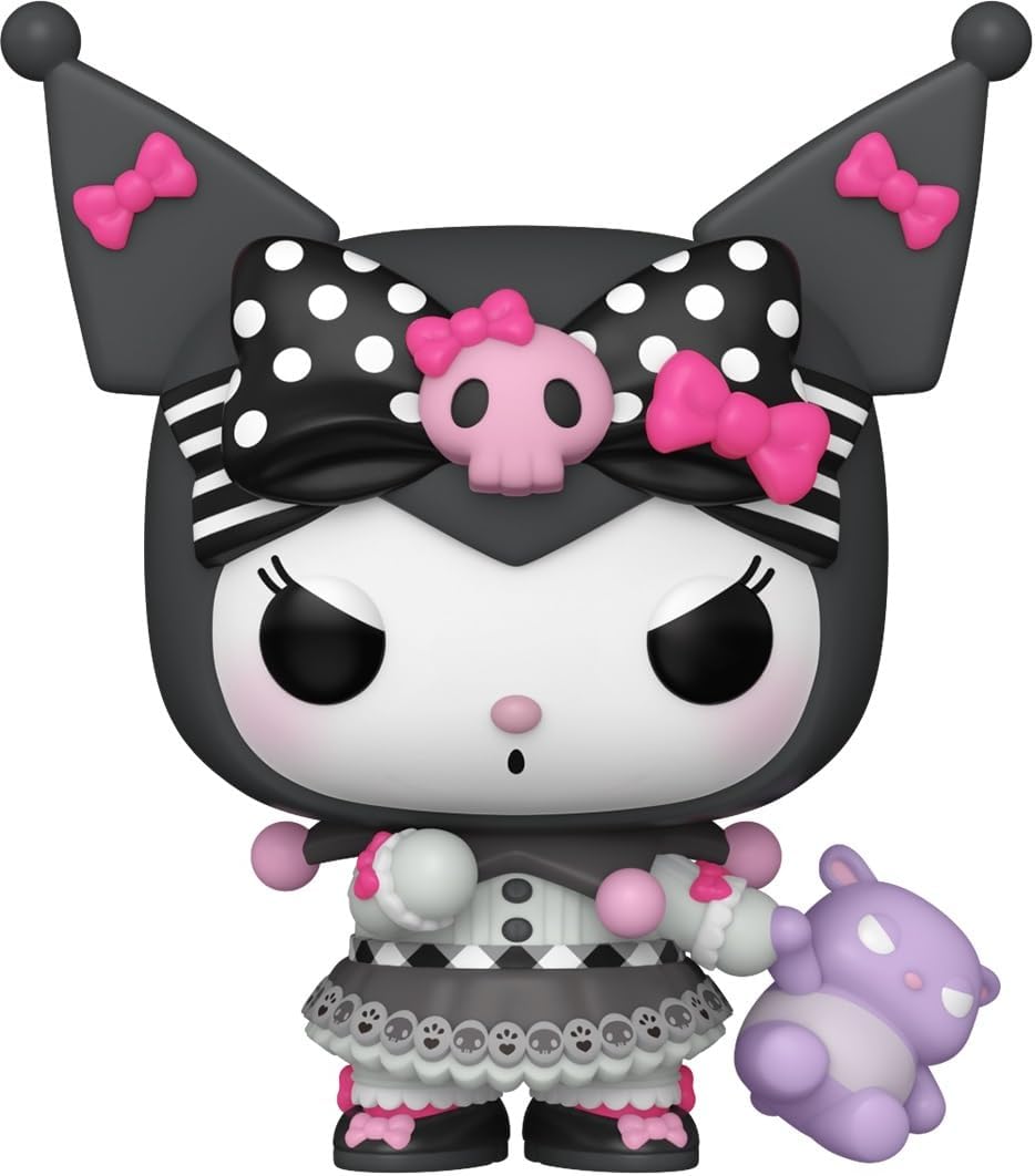 Funko Pop ! Hello Kitty Kuromi 20th - (115) Kuromi W/ Toy Figure 9cm HK