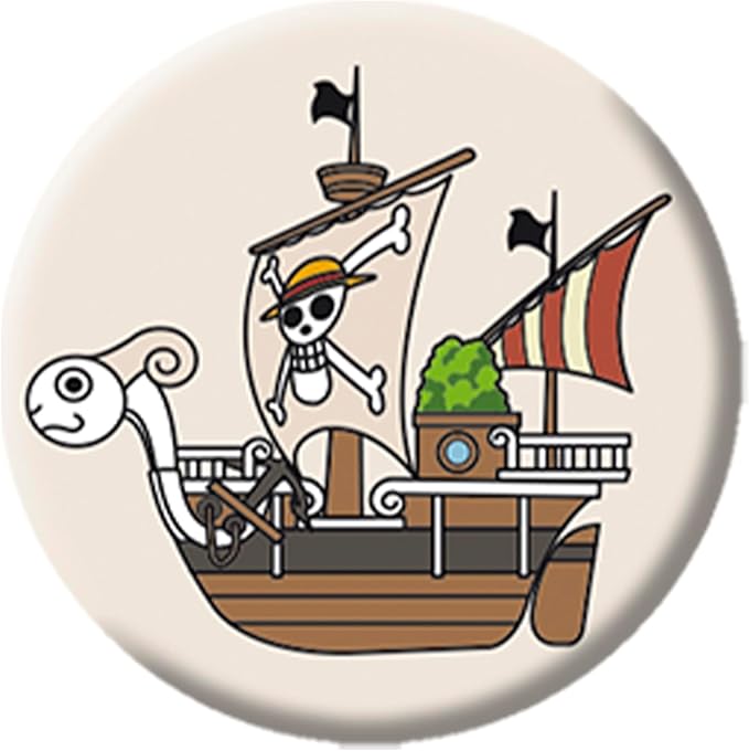 Abystyle One Piece Button Badges Skull Set 6 Spille Logo One Piece