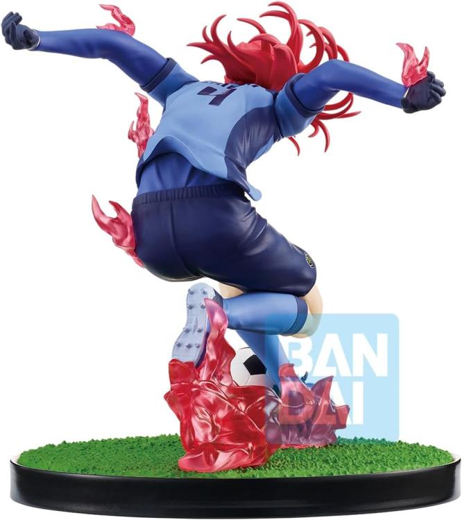 Bandai - Ichibansho Figure Hyoma Chigiri Figura Con Palla Blu 14cm