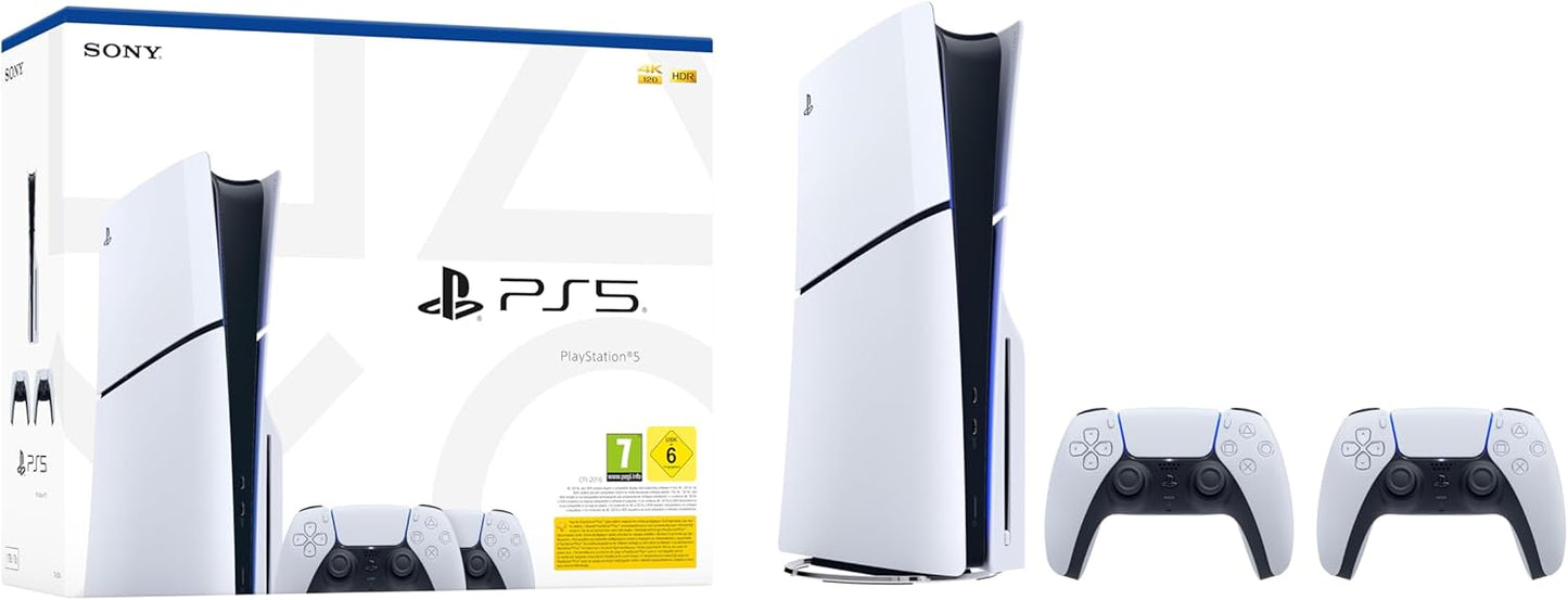 Sony Playstation 5 Ps5 Slim Disco + 2 Pad Edition D-Chassis Console