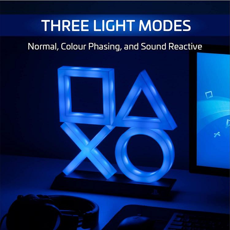Lampada Paladone Ufficiale Playstation Icons Xl Light Led Ps5 Multicolor Icon