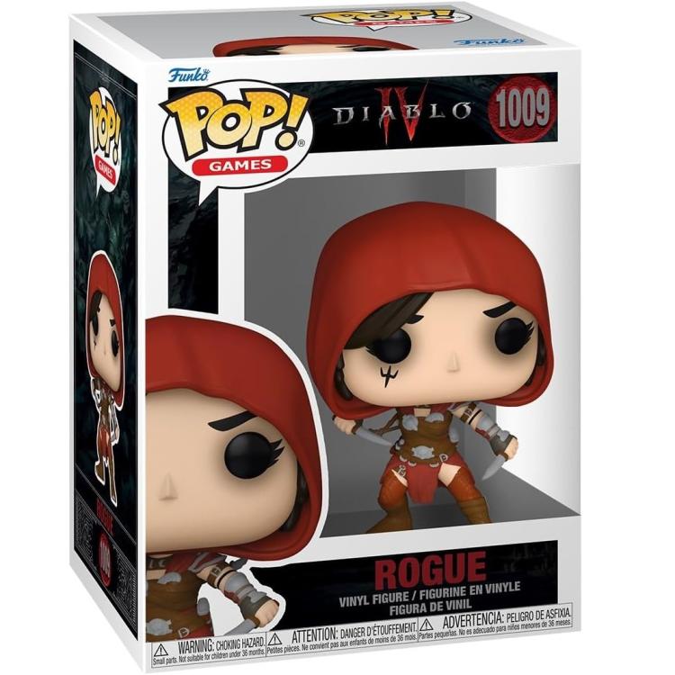 Funko Pop ! Games Diablo Iv (1009) Rogue Vinyl Figure 9Cm Statuetta Statua