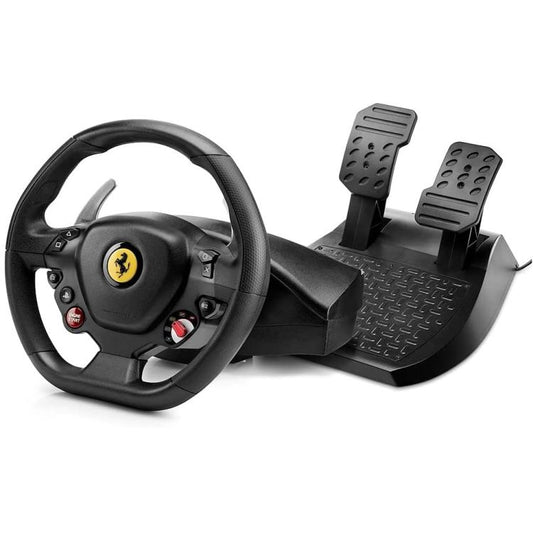 Thrustmaster Volante T80 Ferrari 488 Gtb Edition + Pedaliera Ps5/Ps4 Pc Nuovo