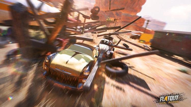 Flatout 4 - Total Insanity Ps4 Gioco Eu Italiano Playstation 4 Destruction Derby