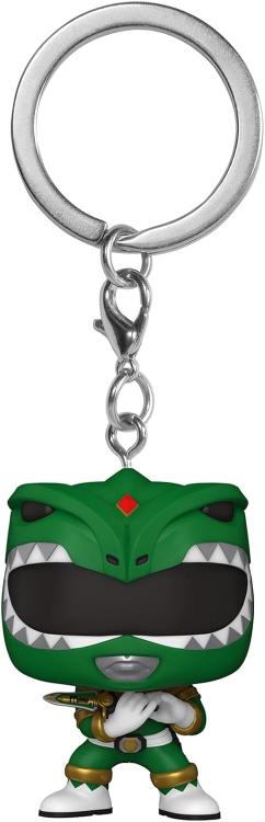 Funko Pop ! Keychain Tv Power Rangers 30Th (Green Ranger) Portachiavi Vinyl 4Cm