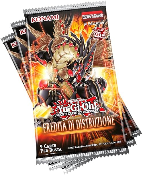 Yu-Gi-Oh! - Eredita' Di Distruzione (Tuckbox 3 Buste) Ita Trading Card Game Tcg