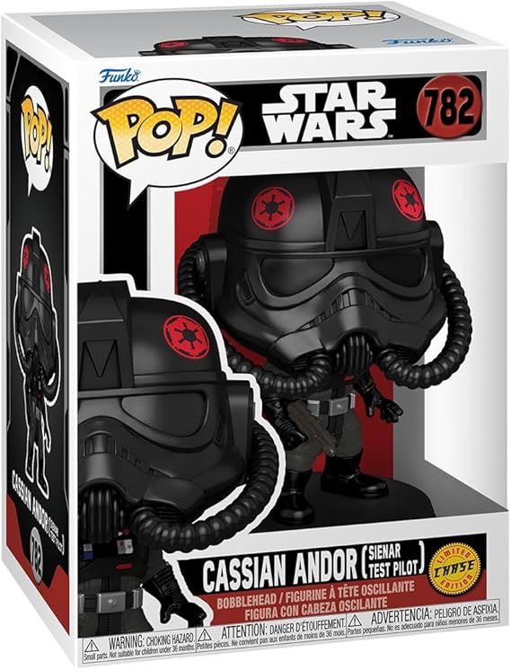 Funko Pop ! Movies - Star Wars (782) Cassian Andor w/Chase Vinyl 9Cm