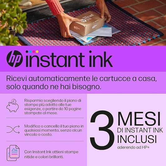 Hp Stampante Multifunzione A Colori Deskjet 4220E Wi-Fi Bluetooth 5.5 Ppm Pc Usb