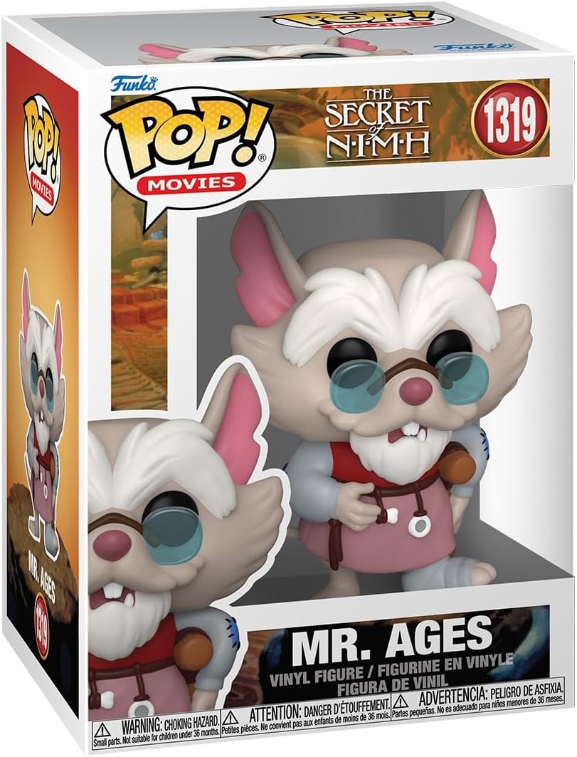 Funko Pop ! Movies - The Secret Of NIMH (1319) Mr. Ages Vinyl Figure 9cm