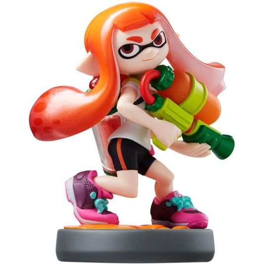 AMIIBO SPLATOON INKLING GIRL NINTENDO SWITCH STATUA DA COLLEZIONE RAGAZZA FEMALE