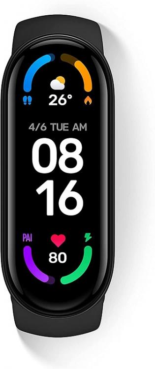 Xiaomi Watch Mi Band 6 Amoled Frequenza Cardiaca Bluetooth Resistente Nero
