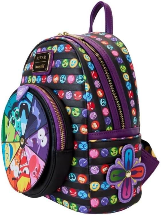 Funko Loungefly Zaino Pixar Insideout2 Core Memories Spinning Wheel Minibackpack