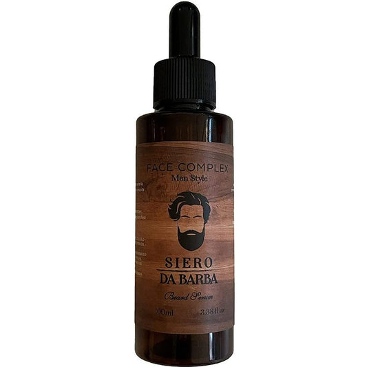Facecomplex Siero Da Barba Per Trattamento Detergente Nutriente Idratante Uomo