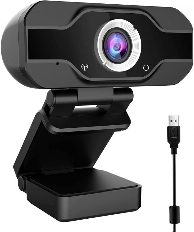 Encore Webcam Full Hd 1080P Usb 2.0 30 Ffps Desktop Skype Telecamera Pc Windows