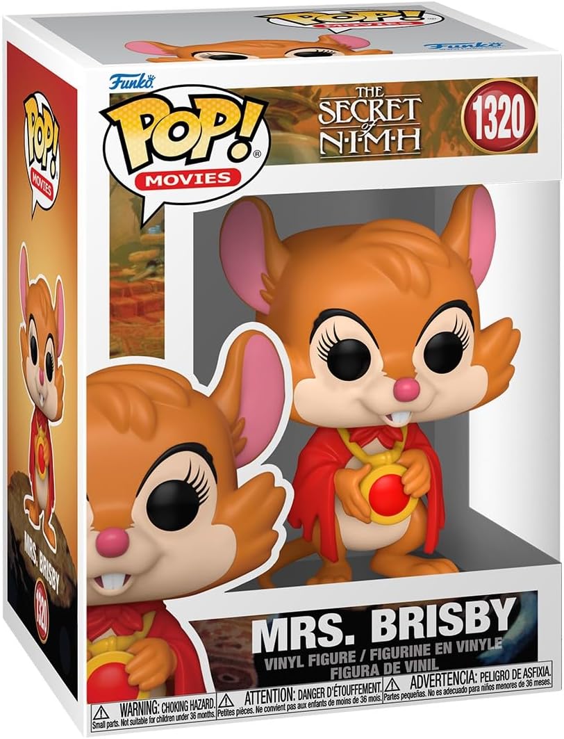 Funko Pop ! Movies - The Secret Of NIMH (1320) Mrs. Brisby Vinyl Figure 9cm