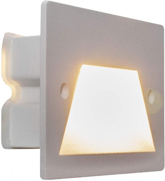 Faretto Segnapassi Ip65 Led 3W Incasso Scatola 503 X Scale Giardino 3000K/Bianco