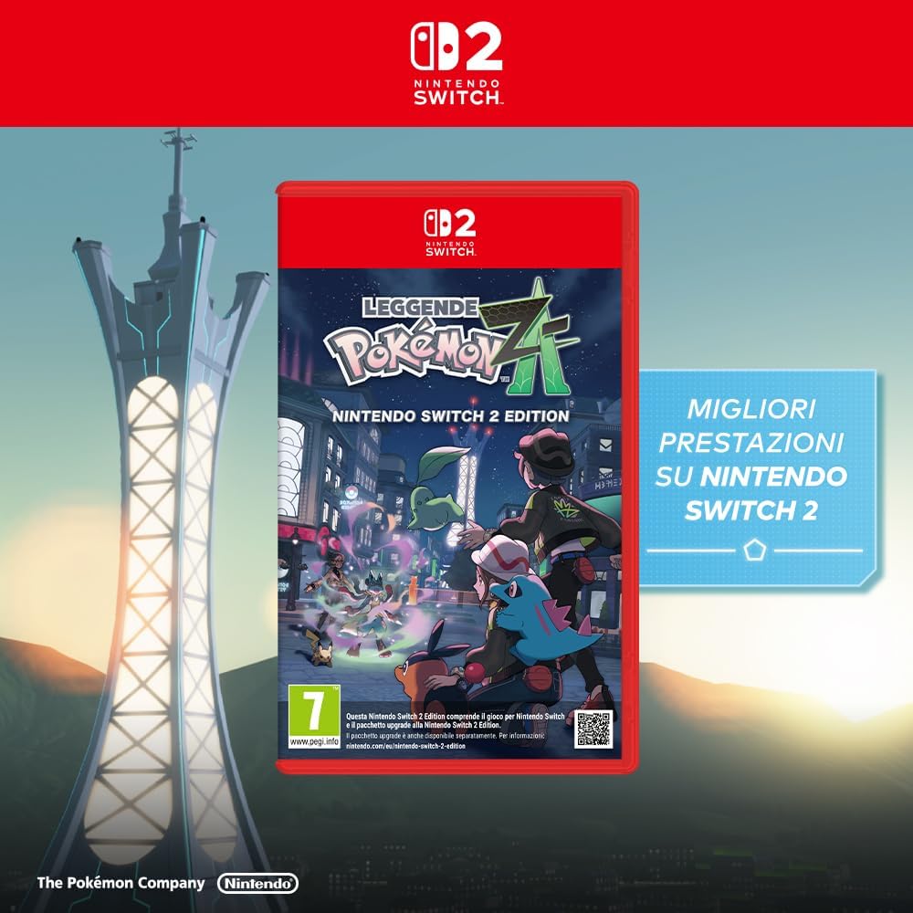 Pokémon Leggende ZA NS2 Nintendo Switch 2 Italiano Videogioco Nuovo Preordine