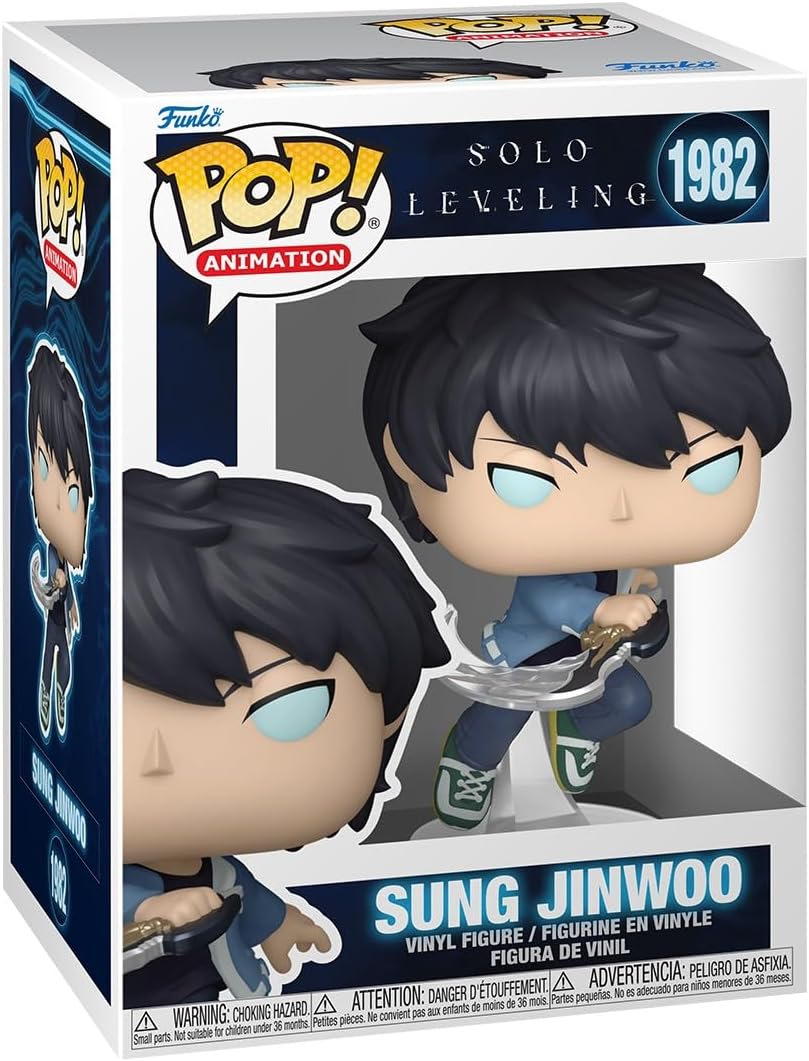 Funko Pop ! Animation - Solo Leveling (1982) Sung Jinwoo Vinyl Figure 9cm