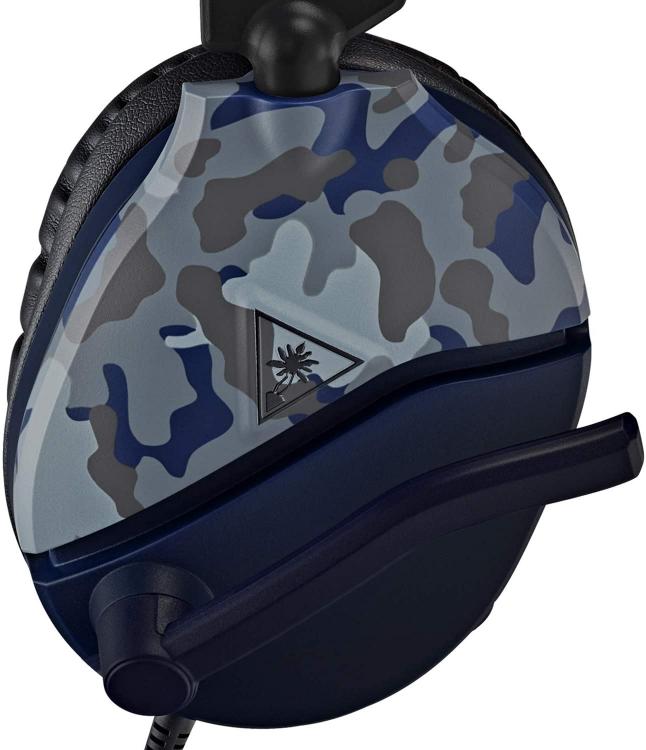 Turtle Beach Recon 70 Camo Blu Camo Cuffie Gaming Ps4 Ps5 Xbox One Pc Jack 3,5Mm