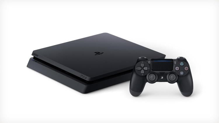 Sony Console Playstation 4 Ps4 Slim 500Ggb D-Chassis Nero Italia Garanzia 2 Anni