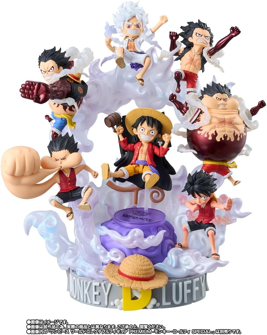 Bandai Tamashii Nations S.H. Figuarts: One Piece Monkey D. Luffy - Figure Articolata 9cm