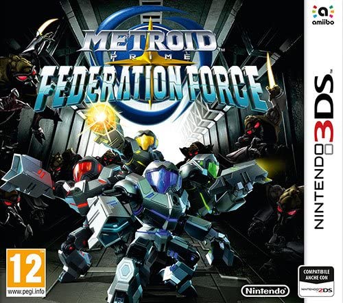 Metroid Prime Federation Force Nintendo 3Ds 2Ds Nuovo Gioco Italiano Sigillato