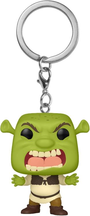 Funko Pop ! Keychain Pocket Shrek Dream Works - (Shrek) Portachiavi Vinyl Figure