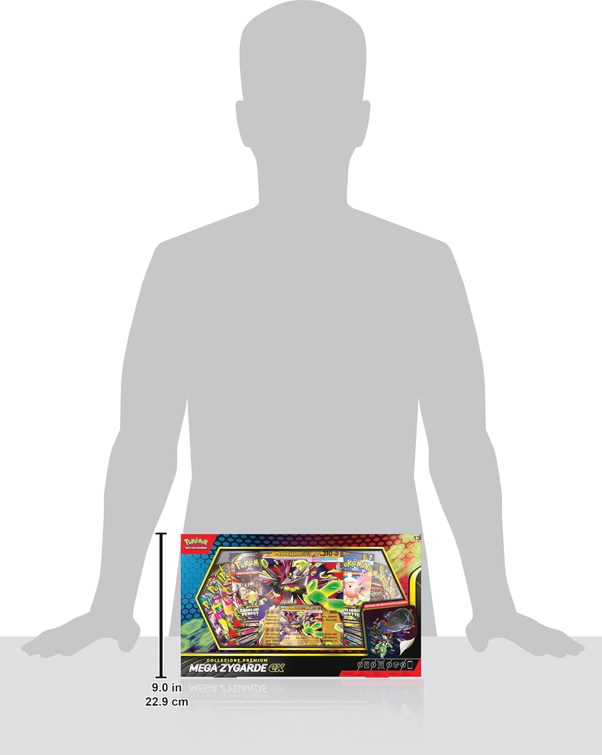 Pokémon GCC: Collezione Premium Mega Zygarde EX - 8 Buste Di Espansione