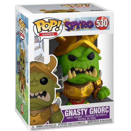 Funko Pop Spyro 530 - Gnasty Gnorc Spyro The Dragon Pop Games Figure Vinyl Ps