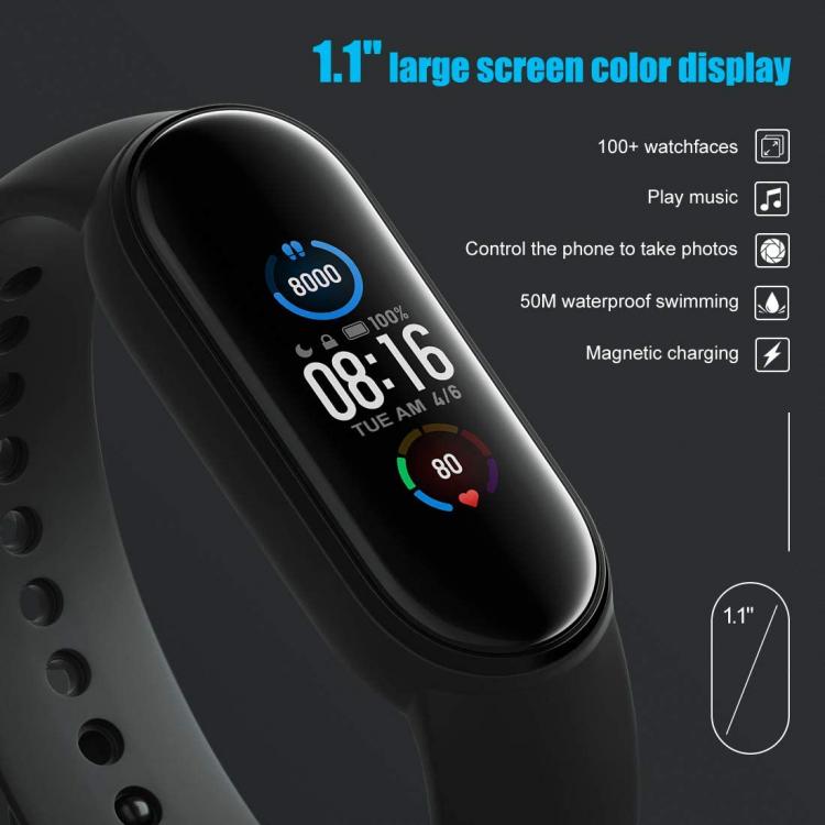 Xiaomi Watch Mi Band 5 Orologio Smartwatch Bluetooth Cardio Fitness Amoled