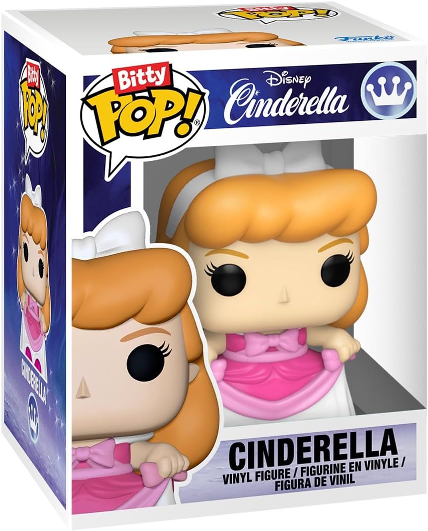 Funko ! Bitty Pop Display ! Bitty Box - Disney Cenerentola Castle Cinderella