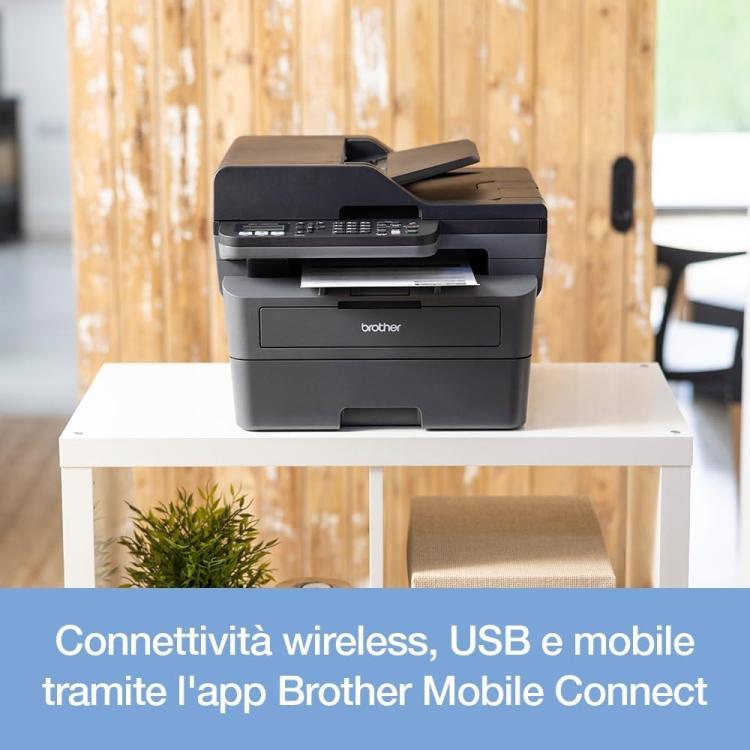 BROTHER STAMPANTE MULTIFUNZIONE LASER MFC-L2800DW WIFI LAN USB SCANNER 32PPM
