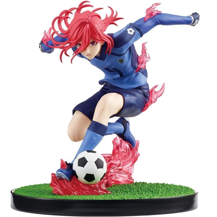 Bandai - Ichibansho Figure Hyoma Chigiri Figura Con Palla Blu 14cm