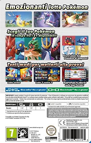 Pokken Tournament Dx Nintendo Switch Gioco Pokemon Tekken Italiano Nuovo Ita