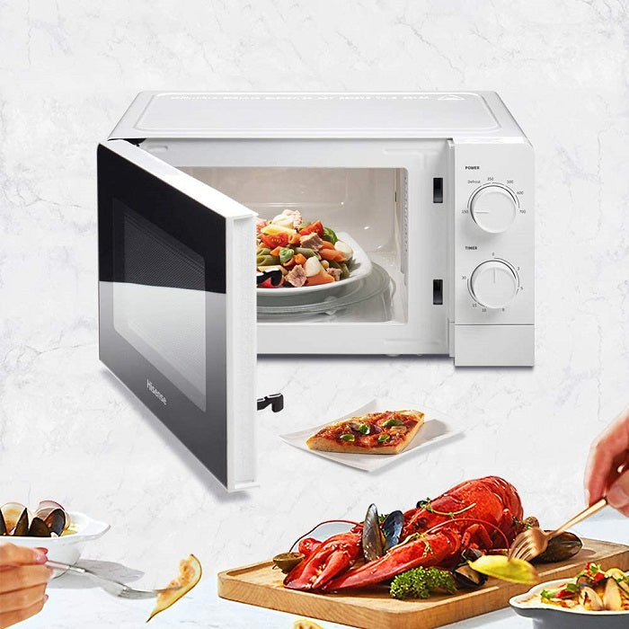 Forno Microonde Hisense Controllo Meccanico 20 L Potenza 700 W Bianco H20Mows1