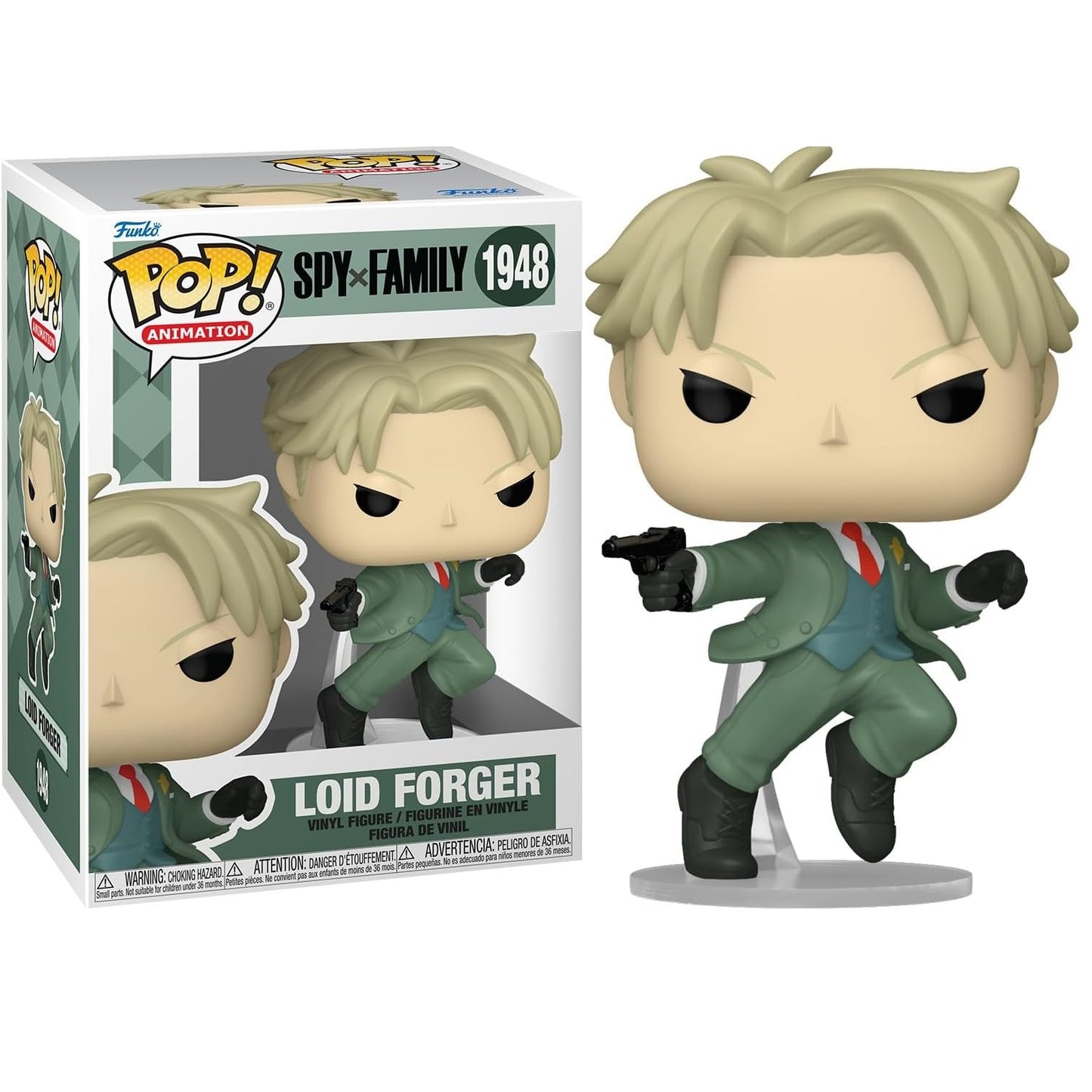 Funko Pop ! Animation Spy x Family - (1948) Loid Forger Vinyl Figure 9cm