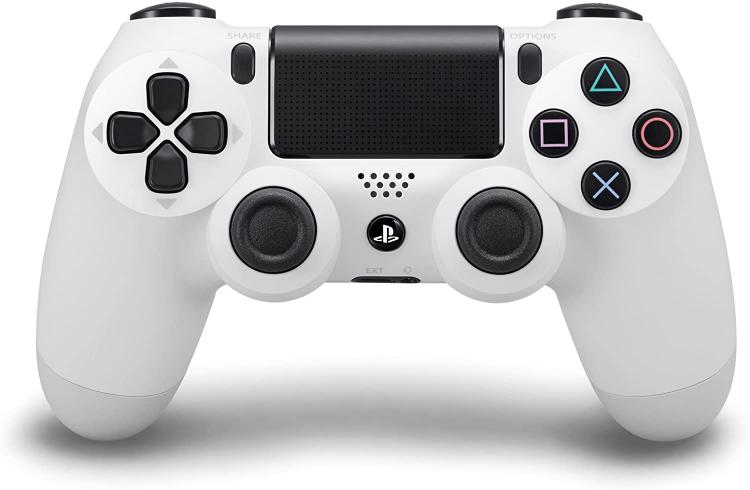 CONTROLLER SONY DUALSHOCK 4 WIRELESS V2 GLACIER WHITE PS4 BIANCO PLAYSTATION 4
