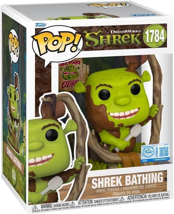 Funko Pop ! Movies - Shrek (1784) Shrek Bathing Vinyl Figure 10Cm