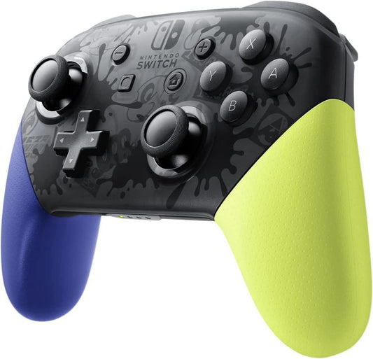 Switch Pro Controller Pad Nintendo Switch Edizione Splatoon 3 Pad Blu/Giallo