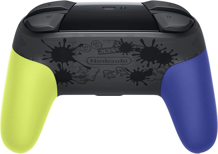 Switch Pro Controller Pad Nintendo Switch Edizione Splatoon 3 Pad Blu/Giallo