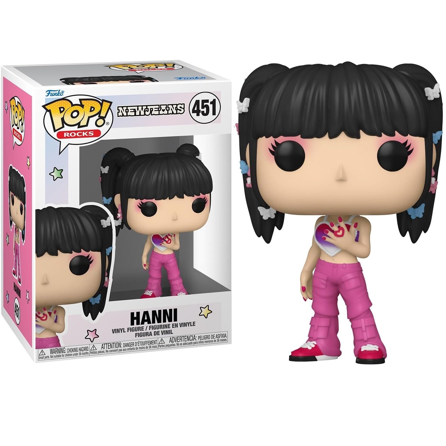 Funko Pop ! Rocks - New Jeans - (451) Hanni Vinyl Figure 9Cm
